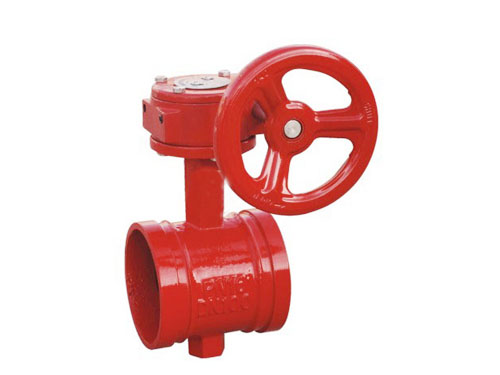 Grooved Signal Resilient Seated Gate Valve