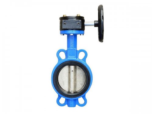 Worm Gear Wafer Butterfly Valve